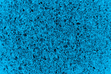 Fototapeta na wymiar blue sponge texture