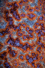 rusty metal background