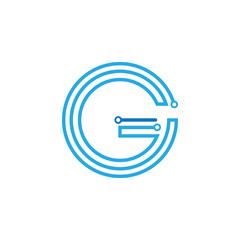 G Letter Logo Template