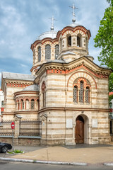 Fototapeta na wymiar Saint Panteleimon church in Chisinau, Moldova