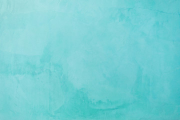 Turquoise microcement texture background