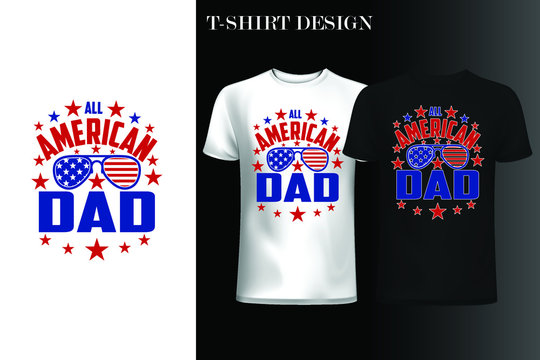  All American Dad T-shirt