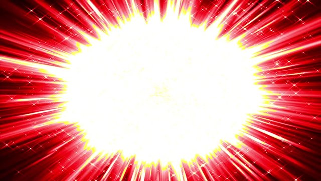 red line light loop flare shine animation