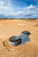 Construction du réseau d'assainissements 