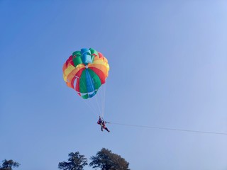 Para Sailing @ Goa, India
