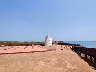 Aguada fort, Goa, India