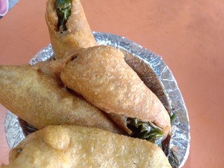 Indian snacks, mirchi pakoda , mirchi bhajiya,