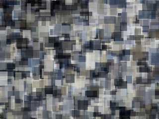 Grey texture of irregular blocks