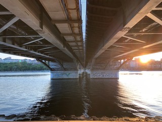 bridge over river