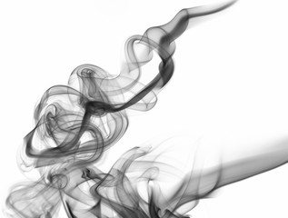 Cloudy silky smoke background