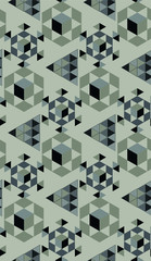 Seamless pattern in summer colors.