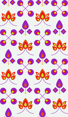 Seamless summer pattern. Bright colors.