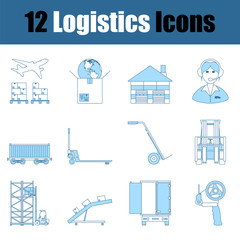 Logistics Icon Set