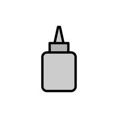 Glue tool icon. Simple color with outline vector elements of cabinet accessories icons for ui and ux, website or mobile application