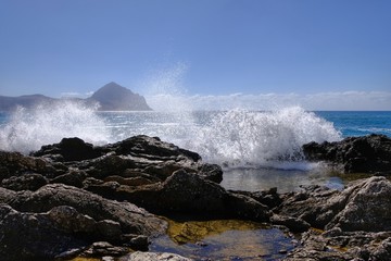 Gulf of Macari, coast of Sicily
