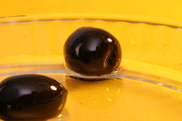 olive oil and olives