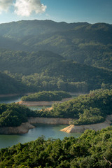Thousand Lake Island (Shing Mun Reservoir in Hong Kong)