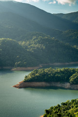 Lake Island (Shing Mun Reservoir in Hong Kong)