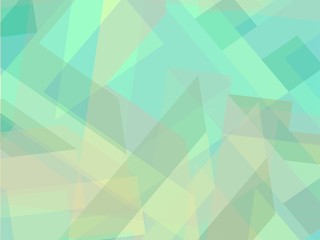 Beautiful of Colorful Art Green, Yellow, Blue, Abstract Modern Shape. Image for Background or Wallpaper