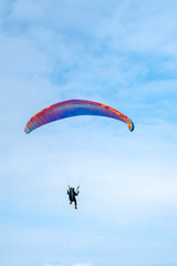 Paragliding in the Sky