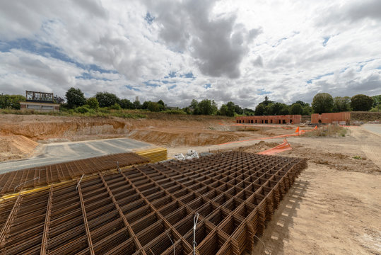 Construction d'une fondation pour habitations