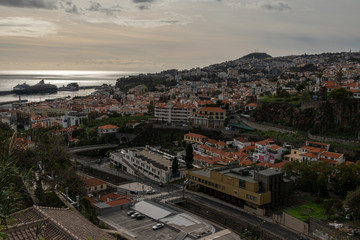 Stadtlandschaft Funchal Madeira