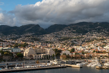 Stadtlandschaft Funchal Madeira