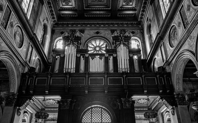 Órgão da basílica de Nossa Senhora de Nazaré, em Belém do Pará. 