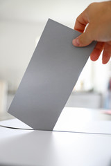 Wahlbrief Wahlschein zur Kommunalwahl Landtagswahl Bundestagswahl