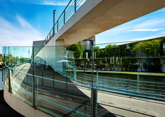 Kanzlersteg am Bundeskanzleramt