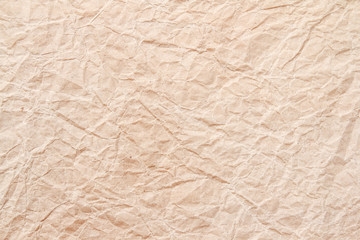 crumpled brown recycle paper texture