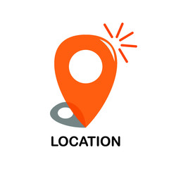 orange transparent map image, navigation, location, gps