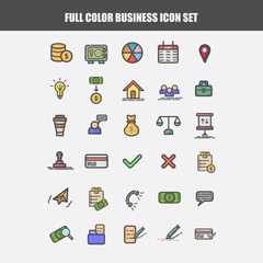 business icon set