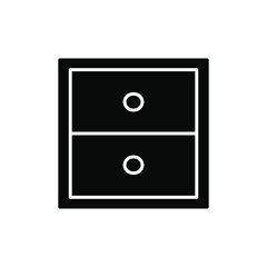 File cabinet icon design template