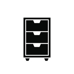 File cabinet icon design template