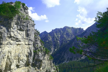 Schoettelkarspitze, kruen, bavaria