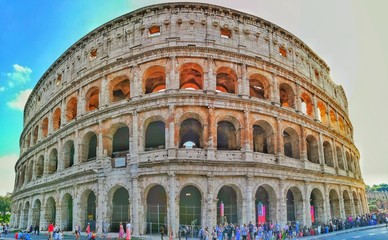 Fototapeta premium colosseum in rome italy