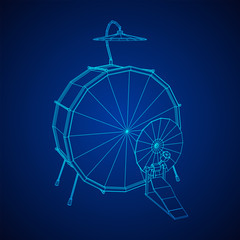 Musical instruments set. Rock band drum kit. Percussion musical instrument