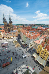 Obraz premium Old Town Square in Prague, Czech Republic.