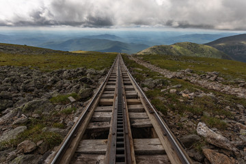Fototapeta na wymiar Mount Washington Railway