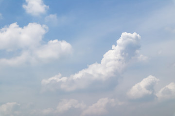 blue sky with clouds