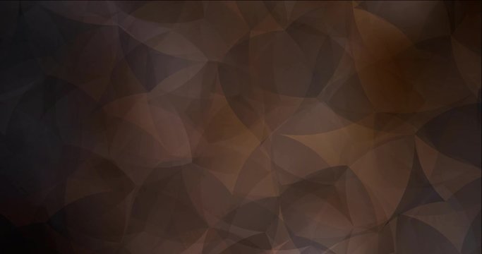 4K looping dark brown video sample with curved lines. Holographic abstract video with wry shapes. Slideshow for web sites. 4096 x 2160, 30 fps.