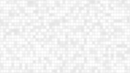 Dot white gray pattern gradient texture background. Abstract  technology big data digital background. 3d rendering.