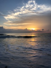 Fototapeta premium sunset over the sea