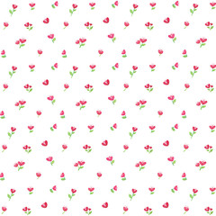 cute pink flower pattern for spring 