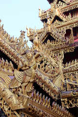 buddhist temple (Wat Phra Kaew Don Tao) in Lampang (thailand) 