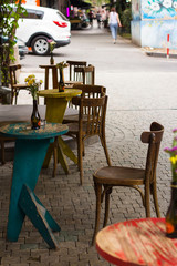street cafe in venice