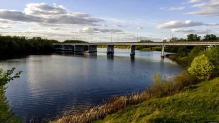 bridge over lake
