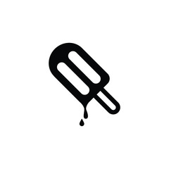 Ice cream icon isolated vector on white