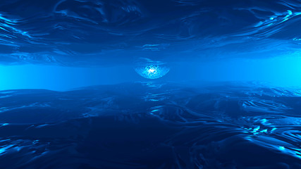 fiction sci fi abstract backgraond 3d rendering